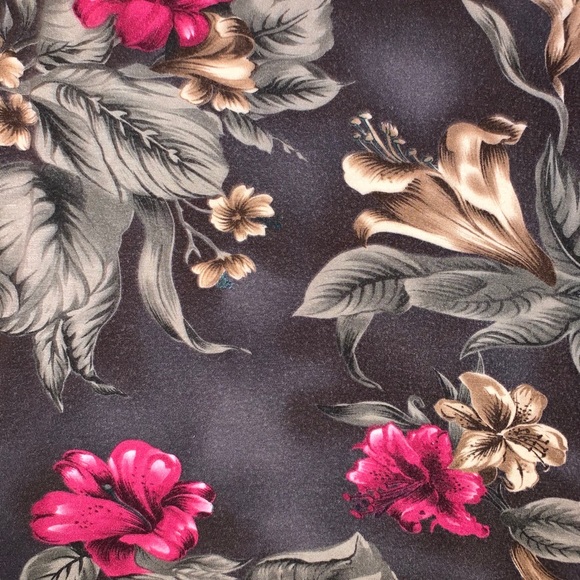 Caribbean Joe Womens Flower Top - Picture 5 of 8